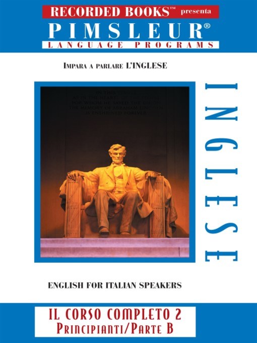 Title details for English for Italian Speakers IIB by Pimsleur Language Program - Available